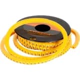 Кабельный маркер цифра "9", желтый, 500 шт. NIKOMAX NMC-CMR-9-YL-500