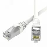 Патч-корд экранированный SLIM CAT6 S/FTP 4х2, 28 AWG, LSZH, белый, 2м DKC