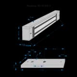 Миниатюрный электромагнитный замок ST-ML60-1 Smartec