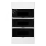 Бокс пластиковый ЩРВ-П-36 IP41 белый KRANZ