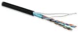 Кабель витая пара Hyperline FUTP4-C5E-P26-IN-LSZH-BK-305 (305 м)