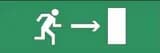 Оповещатель табло световое Сталт СП12 "Направление к эвакуационному выходу направо" (для помещений)