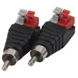 Разъём RCA с клеммной колодкой под зажим PVC-RCA-MV
