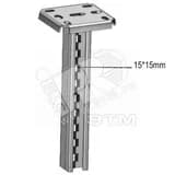 Стойка потолочная двойная