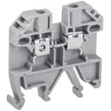 Зажим наборный изолированный (винтовой) ЗНИ 10,0мм2 (JXB 10) серый Stekker 39357 FERON