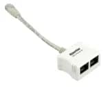 Разветвитель RJ-45 Hyperline SPL-YT4-E2-U2