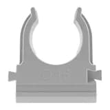 Держатель для труб (клипса) d16мм сер. TOKOV ELECTRIC TKE-LC-16-G