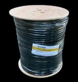 Кабель RG-6M X-Line, с тросом 1.2 мм, черный, 305 м