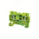 Клемма заземляющая 4 кв.мм пружинная OptiClip CXG-4-PE-(0,2-4)