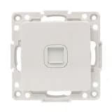 Розетка компьютерная 1-м Стокгольм RJ45 механизм бел. PROxima EKF EYK01-035-10