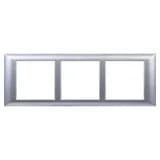 Рамка-суппорт 6мод. Avanti для «In-liner Front» серебр. металлик DKC 4404916