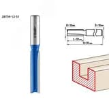 Фреза пазовая прямая, удлиненная 12x51мм, хвостовик 12мм ЗУБР