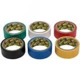 Изолента ПВХ 19мм х 0.13мм х 3м цветная (6 шт)