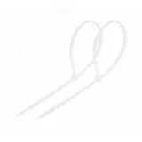 Хомут-стяжка кабельная нейлоновая 120x2,5 мм, белая, упаковка 100 шт, REXANT