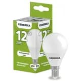 Лампа светодиодная G45 шар 12Вт 230В 4000К E14 GENERICA IEK