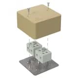 Коробка огнестойкая для о/п 40-0340-FR6.0-6 Е15-Е120 RAL9005 120х80х50 (20 шт/кор)