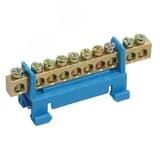 Шина нулевая на DIN-изолятор типа Стойка ШНИ-6х9-10-С-С YNN10-69-10P-K07 IEK