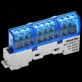 TEKFOR Шина N ноль изолированная на универсальном держателе 6х9-10-С IEK