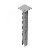 Стойка потолочная сварная двойная для средних нагрузок 30х50х700 мм, толщ. 2,5 мм, гальван. цинк OSTEC