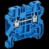 ARMAFIX Колодка клеммная CY4BU винтовая 4мм2 проходная синяя Ex IEK