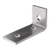 Пластина угловая 90 градусов 3 отверстия Промрукав