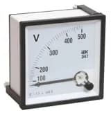 Вольтметр Э47 72х72мм 500В кл. точн. 1.5 IEK IPV10-6-0500-E