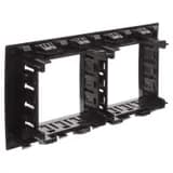 Рамка-суппорт 4мод. Avanti для «In-liner Front» черн. DKC 4402914