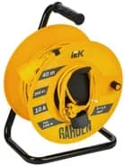 Удлинитель на катушке 1х40м Garden УК40 2P 2х1.0кв.мм IEK GD-KP50-10-01-40