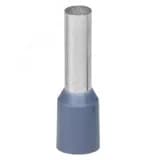 Наконечник-гильза 4-12мм с изолированным фланцем, серый DKC