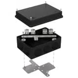 Коробка огнестойкая для кабель-канала 40-0460-FR16.0-4 Е15-Е120 RAL1001 85х85х45 (44 шт/кор) Промрукав