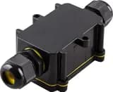 Коробка распределительная LD522 водонепроницаемая на 2 выхода 450V 125x55x36 черный 49115