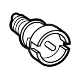 Замок с двусторонним ключом для металлических или остекленных дверей XL3 с 1 комплектом