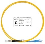 Патч-корд волоконно-оптический SM 9/125 simplex SC-ST LSZH (1 м) Cabeus FOP(s)-9-SC-ST-1m
