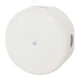 Распределительная коробка 110мм, пластик, цвет Слоновая кость (4 кабельных ввода в комплекте) Бирони