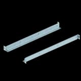 Направляющие раздвижные для шкафов глубиной 800мм, серые SYSMATRIX SH 1012.700