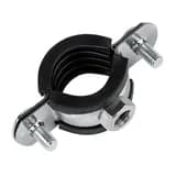 Хомут стальной 1/2дюйма (20-24мм) с уплотнителем EKF hsu1012