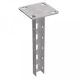 Стойка потолочная для средних нагрузок 35х30х800 пятка 120х120