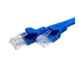 Патч-корд SUPRLAN UTP 5e 4x2 26AWG (7x0.16mm) Cu LSZH синий 3м, шт (10-0149)
