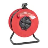 Удлинитель на катушке "Атлант 2.0" 4 гнезда 50м с заземлением КГ 3*1,5 16А/3,5кВт IP44 PROxima EKF