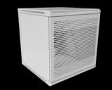 Шкаф телекоммуникационный настенный разборный МИКсистем 19" Basis 12U 600*600 дверь перфорация