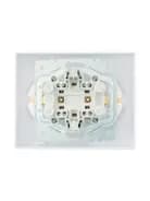 Розетка 2-м СП VESNA с заземл. ПБТ бел. LEZARD 742-0200-127B