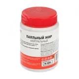 Флюс для пайки , паяльный жир НЕЙТРАЛЬНЫЙ, 100 мл, банка REXANT