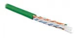 Кабель витая пара Hyperline UUTP4-C6-S23-IN-LSZH-GN-305 (305 м)