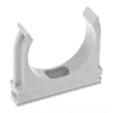 Держатель (клипса) для гофрированной или жесткой гладкой трубы D25 мм (50 шт/уп) Экопласт 41725-50