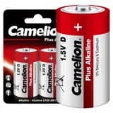 Элемент питания алкалиновый D/LR20 1.5В Plus Alkaline LR20-BP2 BL-2 (блист.2шт) Camelion 1654