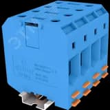 Клемма TU 1-1 винтовая, сечение 50 мм. кв., синяя