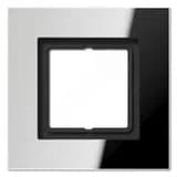 Рамка 1-я для горизонтальной/вертикальной установки  Серия- LS plus  Материал- металл  Цвет- хром