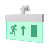 Табло Элтех-сервис М-12-УЛЬТРА Человек вправо стрелка вверх в дверь (универс. креп.)