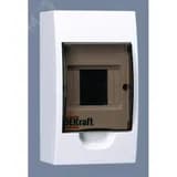 Корпус пластиковый навесной на 4 модуля IP41 ЩРН-П-4