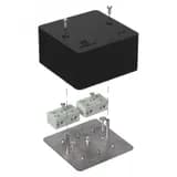 Коробка огнестойкая для о/п 40-0320-FR2.5-28 Е15-Е120 RAL7035 200х150х75 (5 шт/кор)